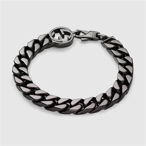 gucci bracelet men net a porter|Gucci interlocking g necklace men's.